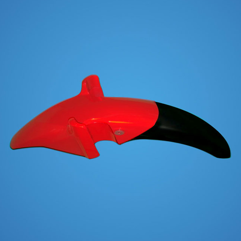 Front Fender Assembly (Brilliant Red)